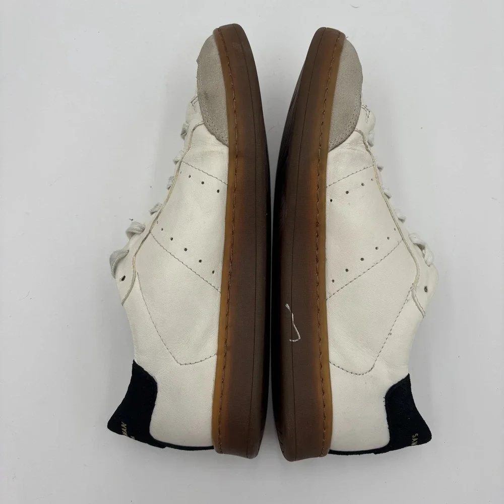 Sam Edelman Josi Sneakers Women's Size 8 White Leather Lace Up Shoes